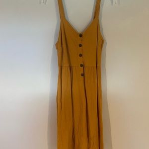Universal Thread Yellow Midi Dress